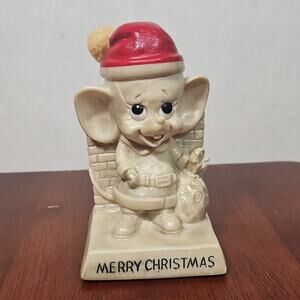Vintage RW Berries 1969 Merry Christmas Mouse